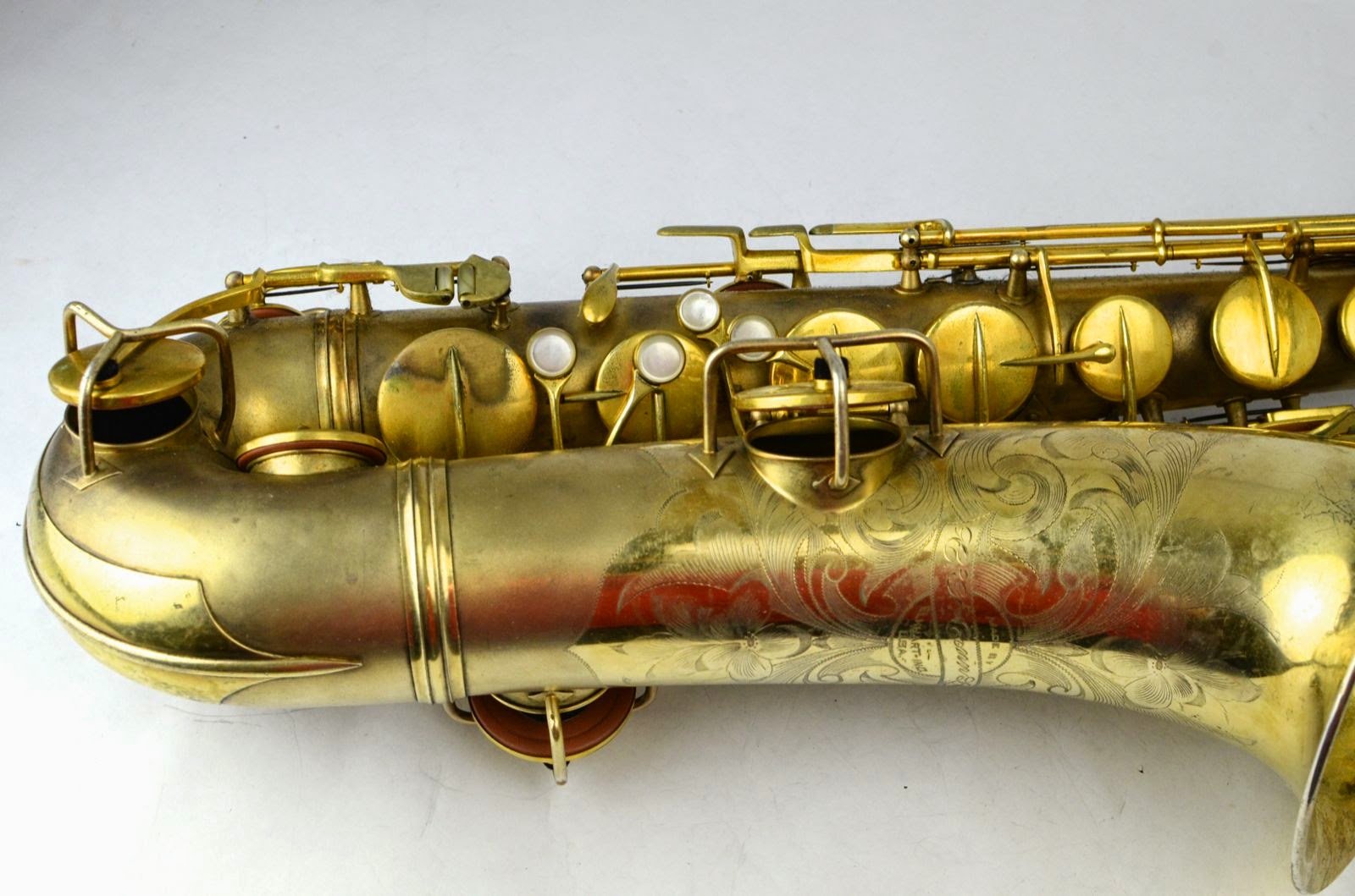 Conn New Wonder II Tenor Saxophone Original Gold Plate 226xxx Conn New Wonder II Tenor Saxophone Original Gold Plate 226xxx