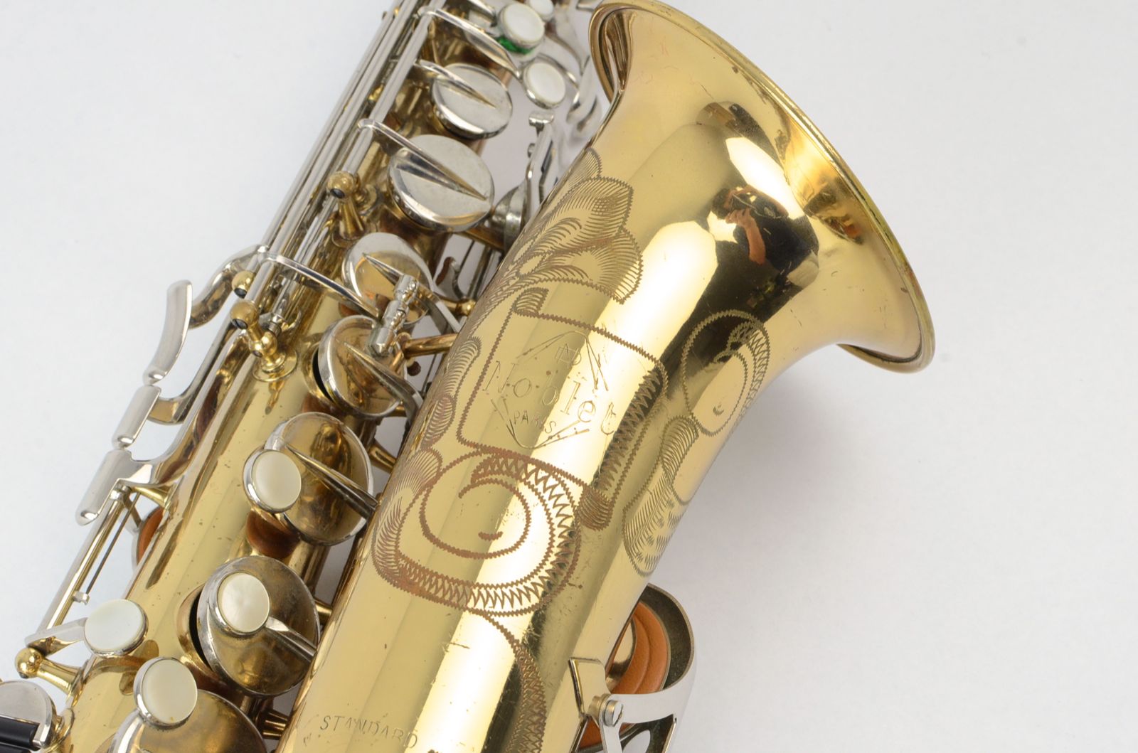 Noblet Paris Alto Saxophone by Beaugnier 13xxx Fresh Repad www