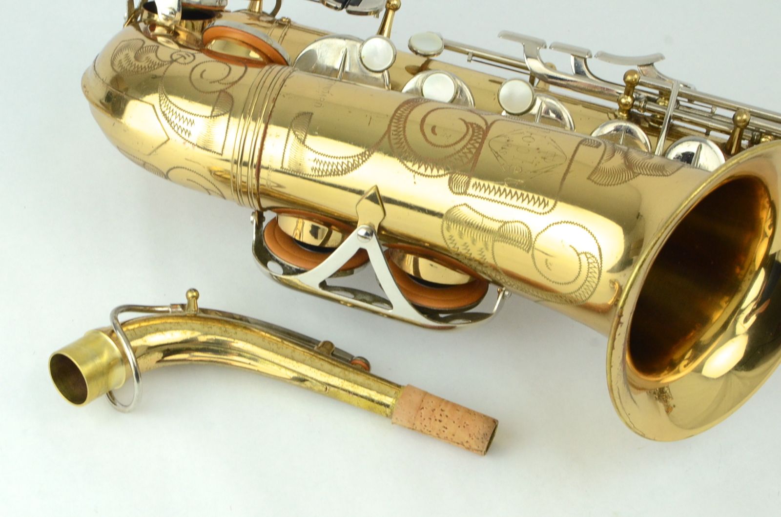 Noblet Paris Alto Saxophone by Beaugnier 13xxx Fresh Repad www