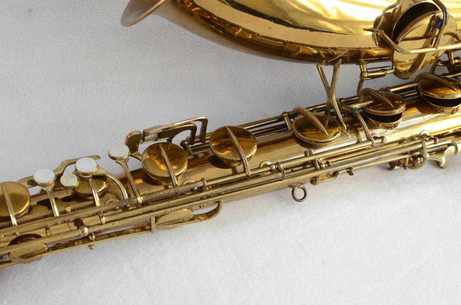 Conn 12M Transitional Baritone Saxophone 249xxx Fresh Repad www