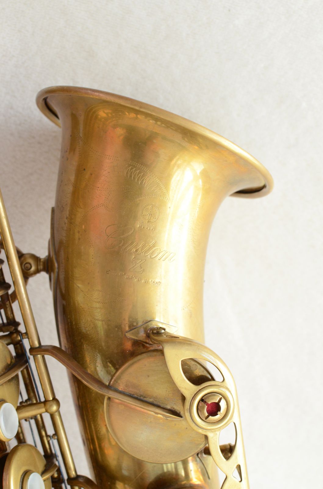 Yamaha Custom Z Alto Saxophone Factory Unlacquered with High F