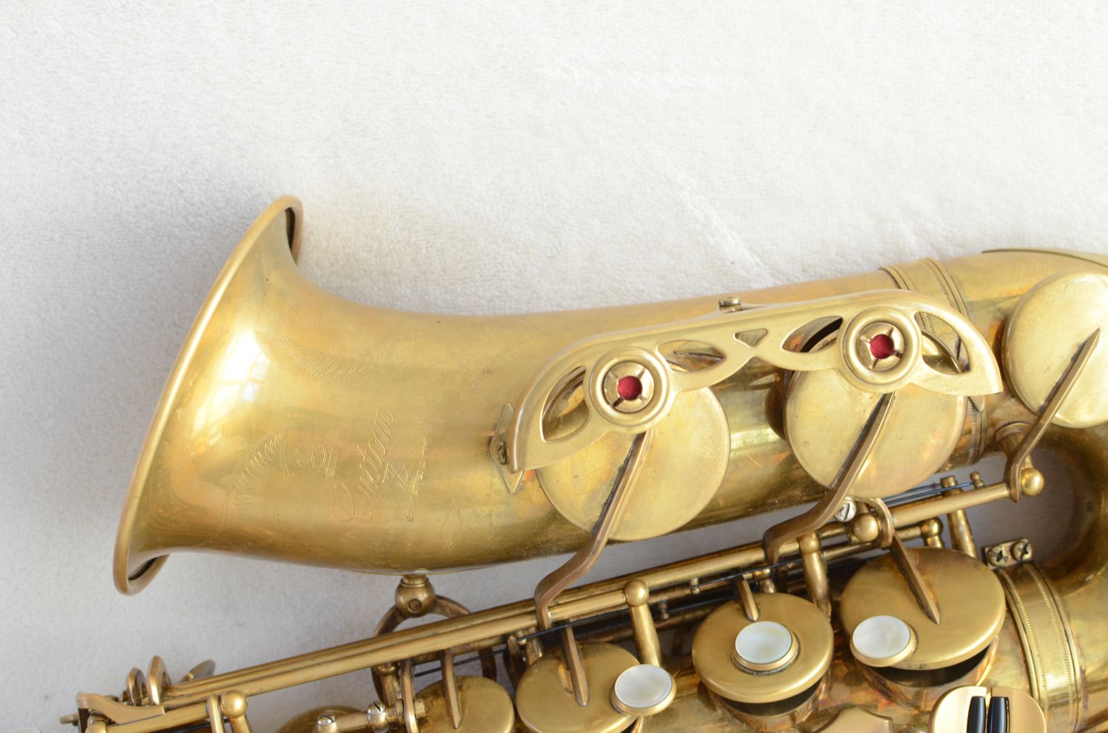 Yamaha Custom Z Alto Saxophone Factory Unlacquered with High F