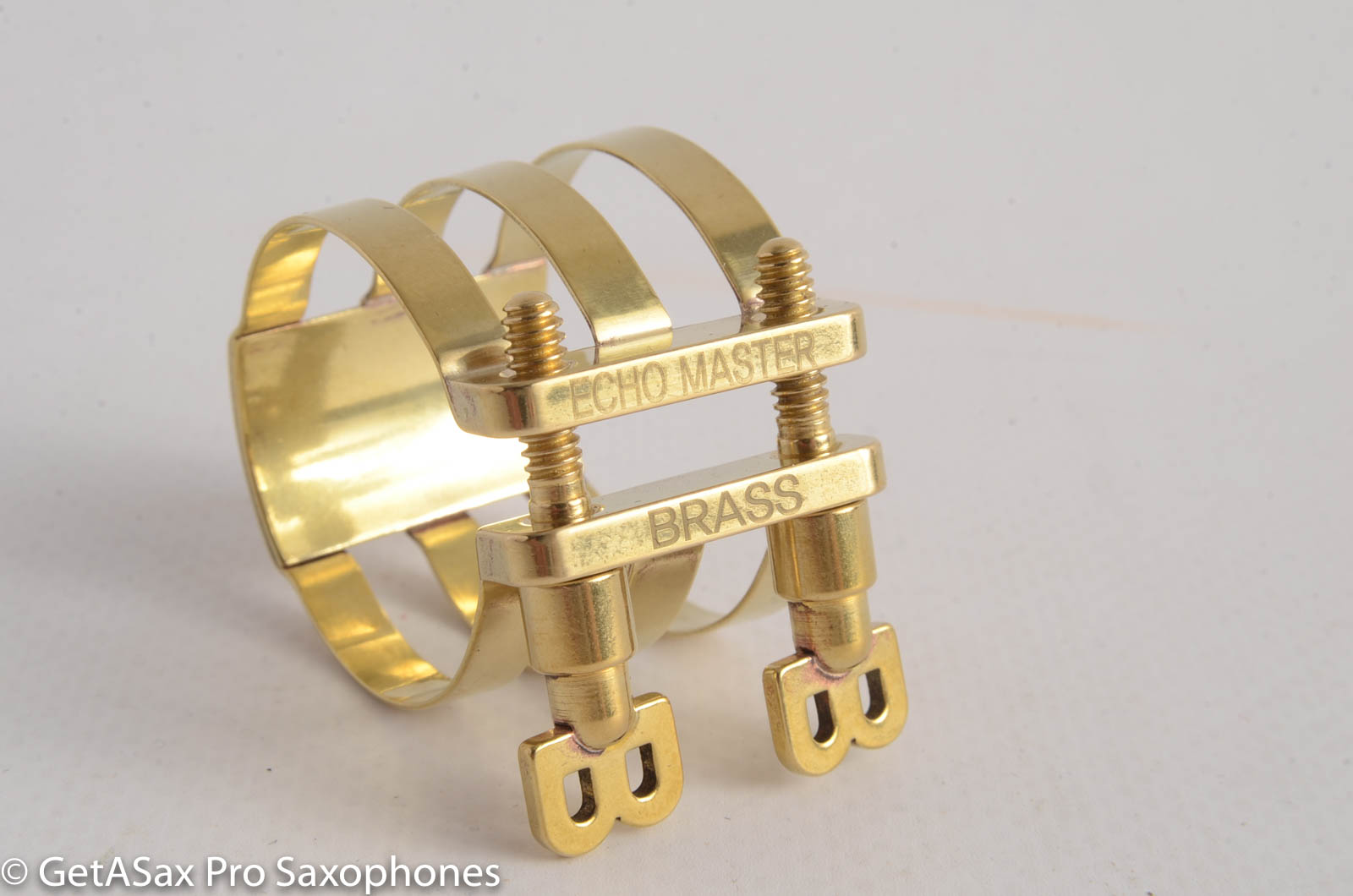 Tenor Hard Rubber BB Screws Brilhart Reproduction 3Band Ligature