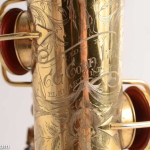Conn Gold Plate Chu Berry Alto Saxophone Portrait
