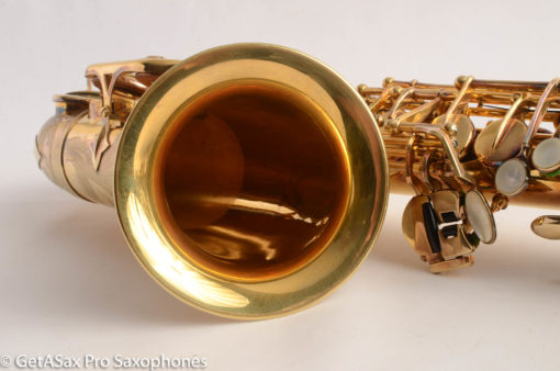 TENOR SAX Saxophone tac pin 24k gold plated JEWELRY Selmer Mark VI M-202-A