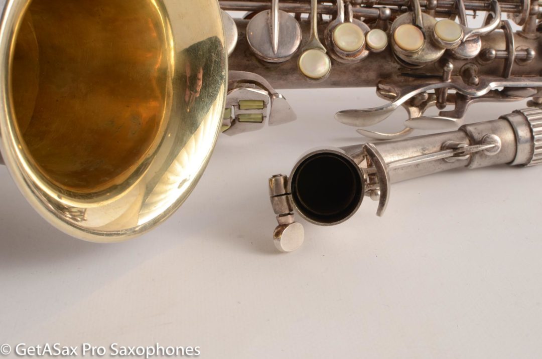 Conn 6m Viii Alto Saxophone Original Silver Plate Rolled Tone Holes 312091