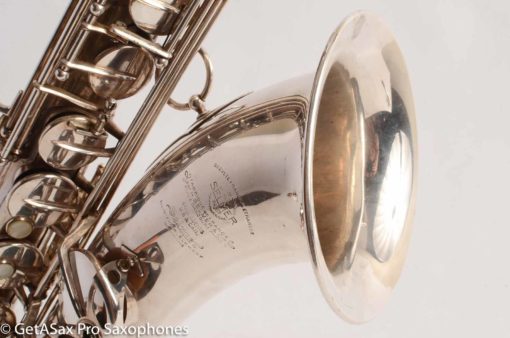 Selmer SBA Tenor Saxophone Silver Plated 47611-3