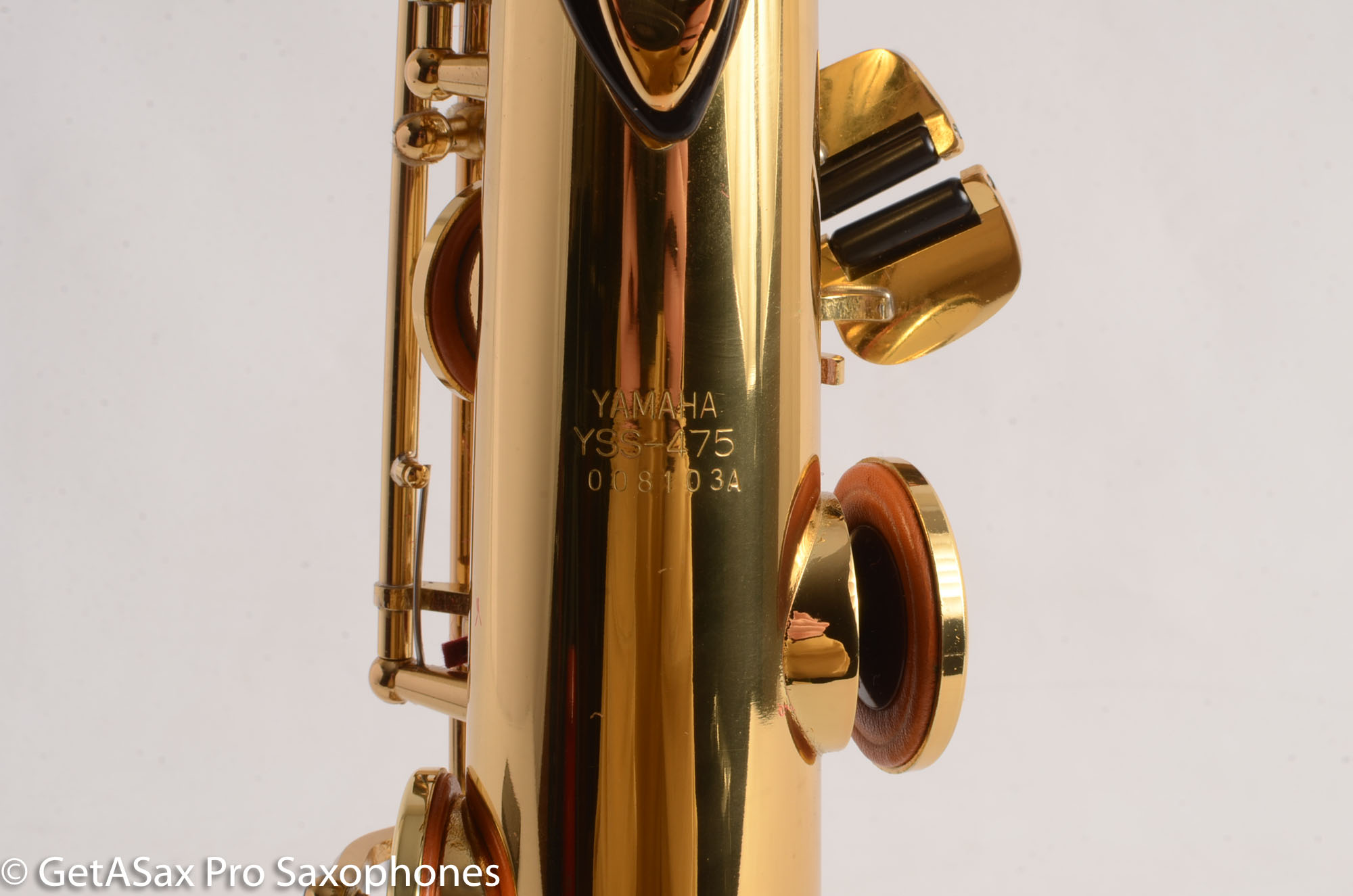 Yamaha YSS475 Soprano Saxophone Near Mint Condition Made with YSS62