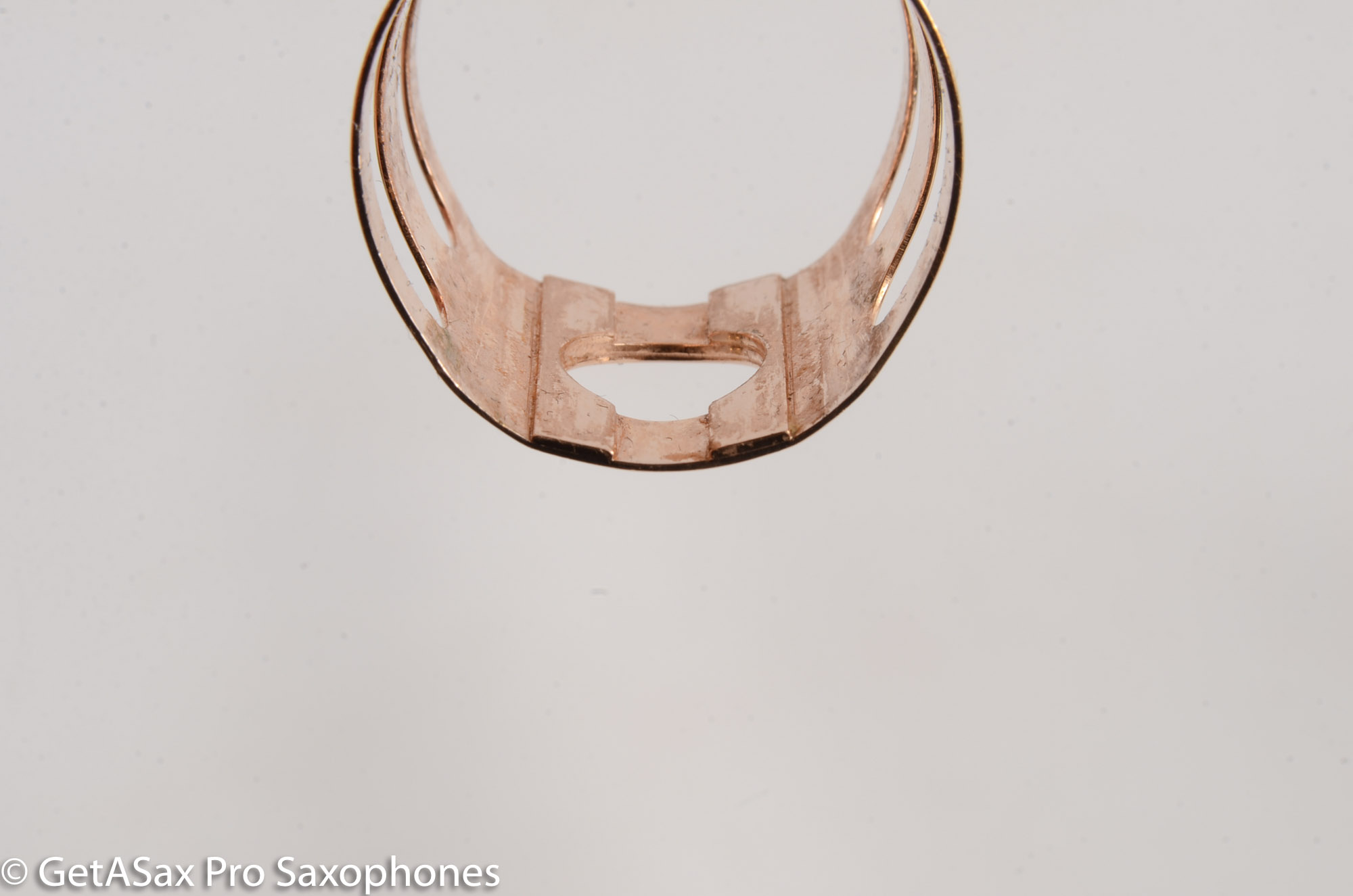 Ishimori Woodstone Gold Plated Soprano Saxophone Ligature and Cap