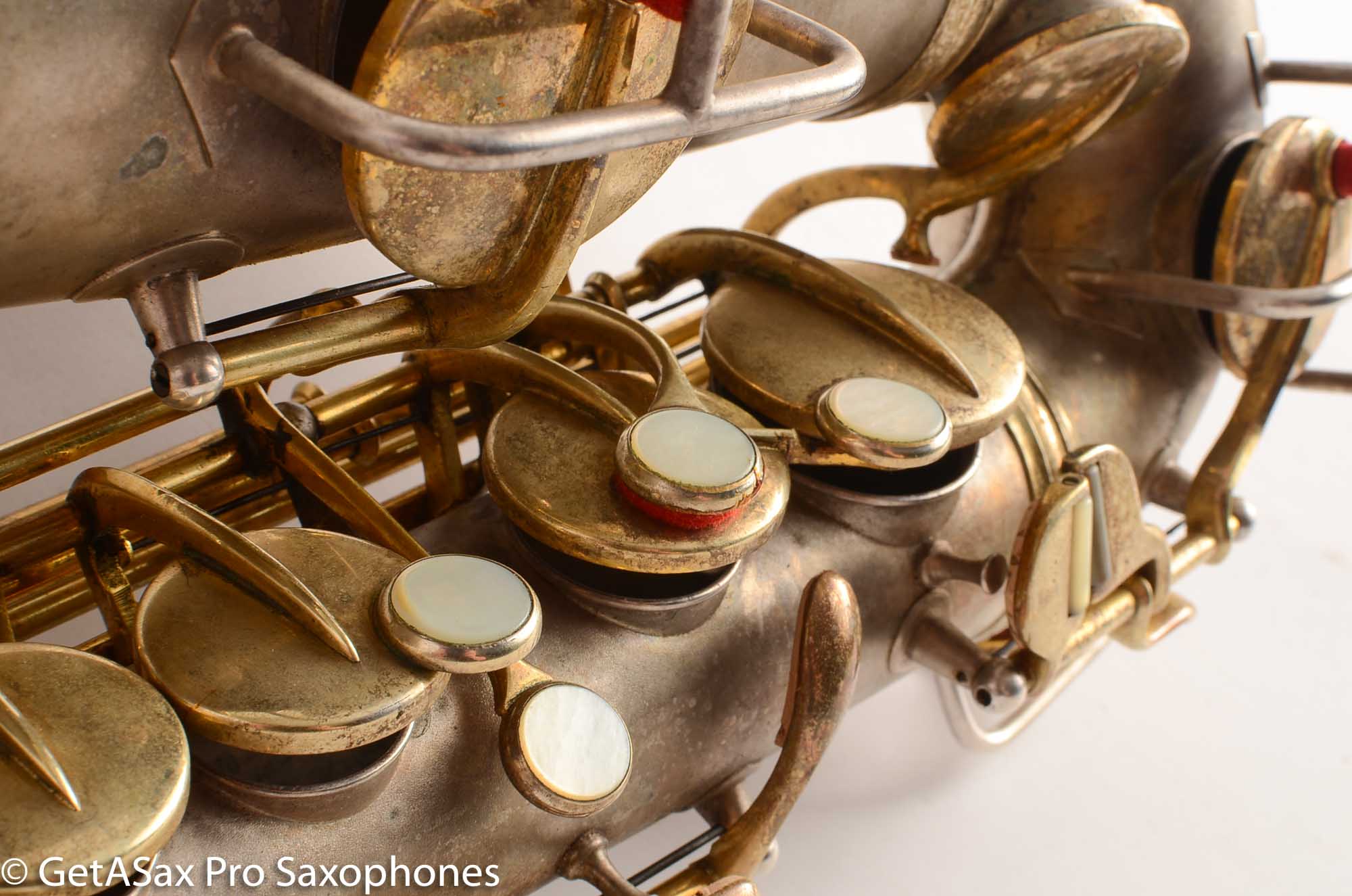 Conn New Wonder 1 Alto Saxophone Silver with Gold Keys - www 