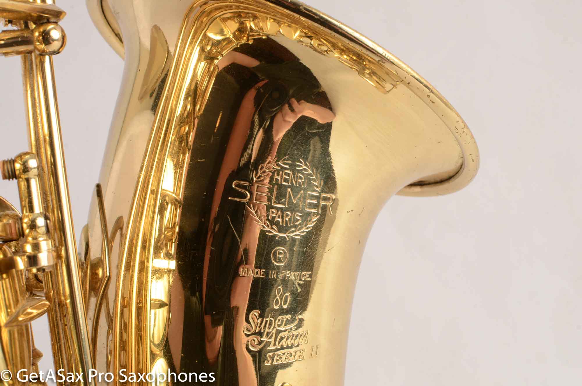 Henri SELMER Paris - Super Action 80 Series II bass saxophone