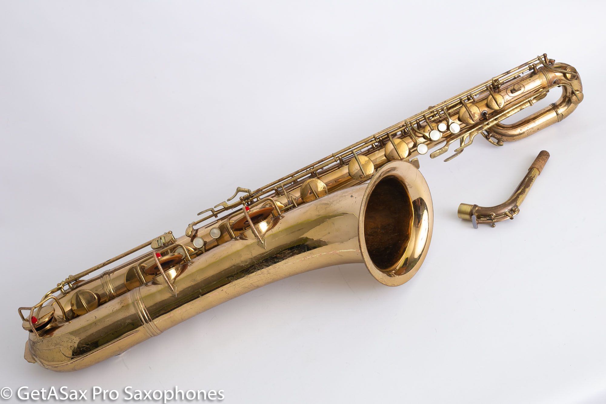 Conn 12M Transitional Baritone Saxophone 250510 Relacquer 