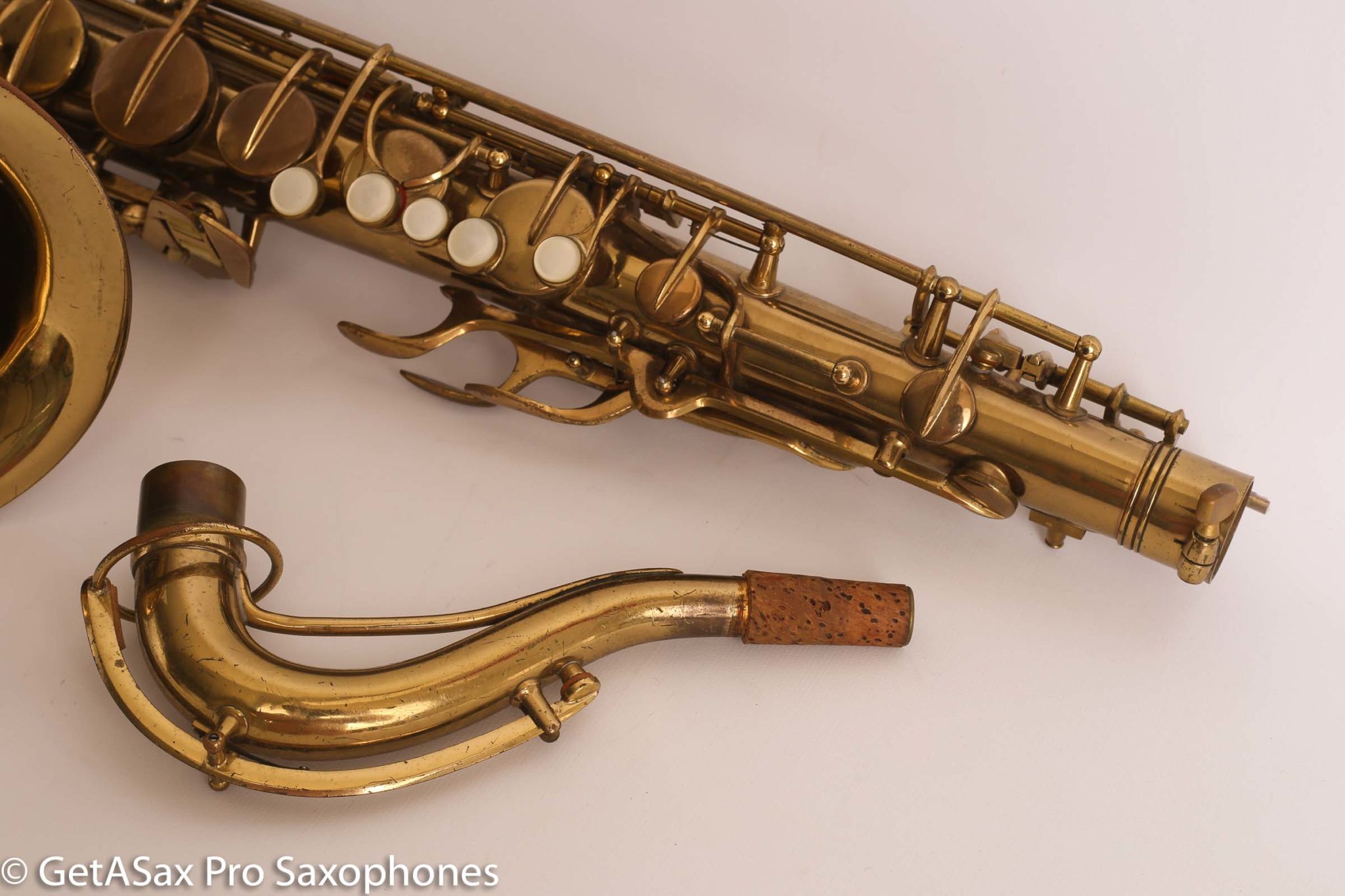 Conn 10M Tenor Saxophone 1950 Relacquer Old Pads Great Deal www