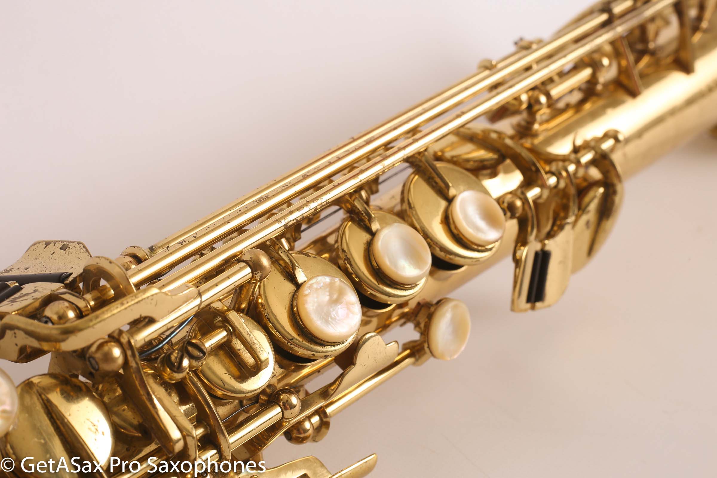 Keilwerth SX90 Soprano Saxophone Original Lacquer Good Pads 