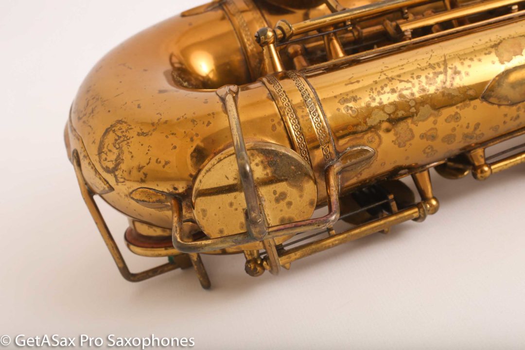 Selmer New Large Bore Alto Saxophone 1930 11816 Old Pads Good Condition