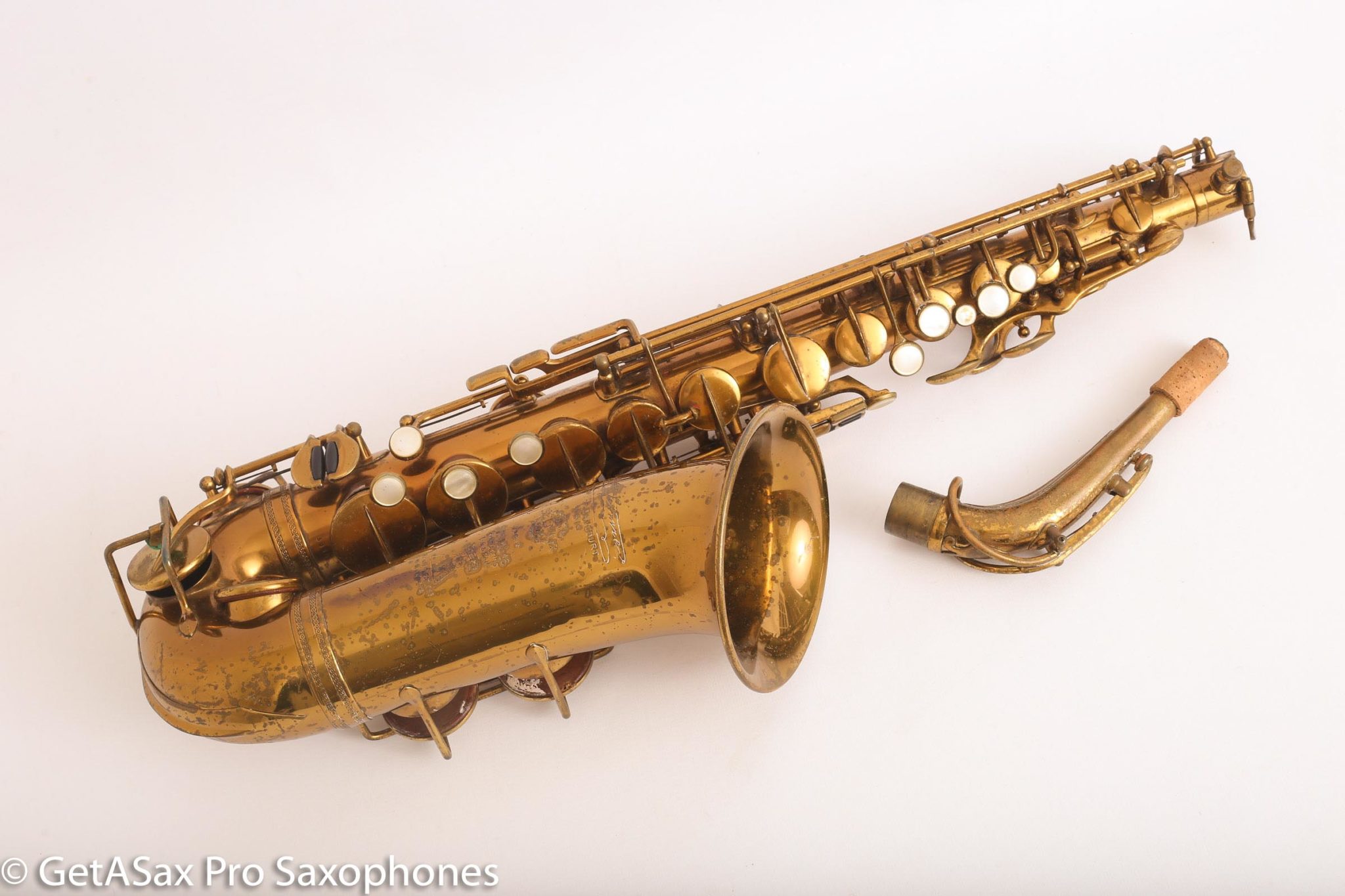 Selmer New Large Bore Alto Saxophone 1930 11816 Old Pads Good Condition
