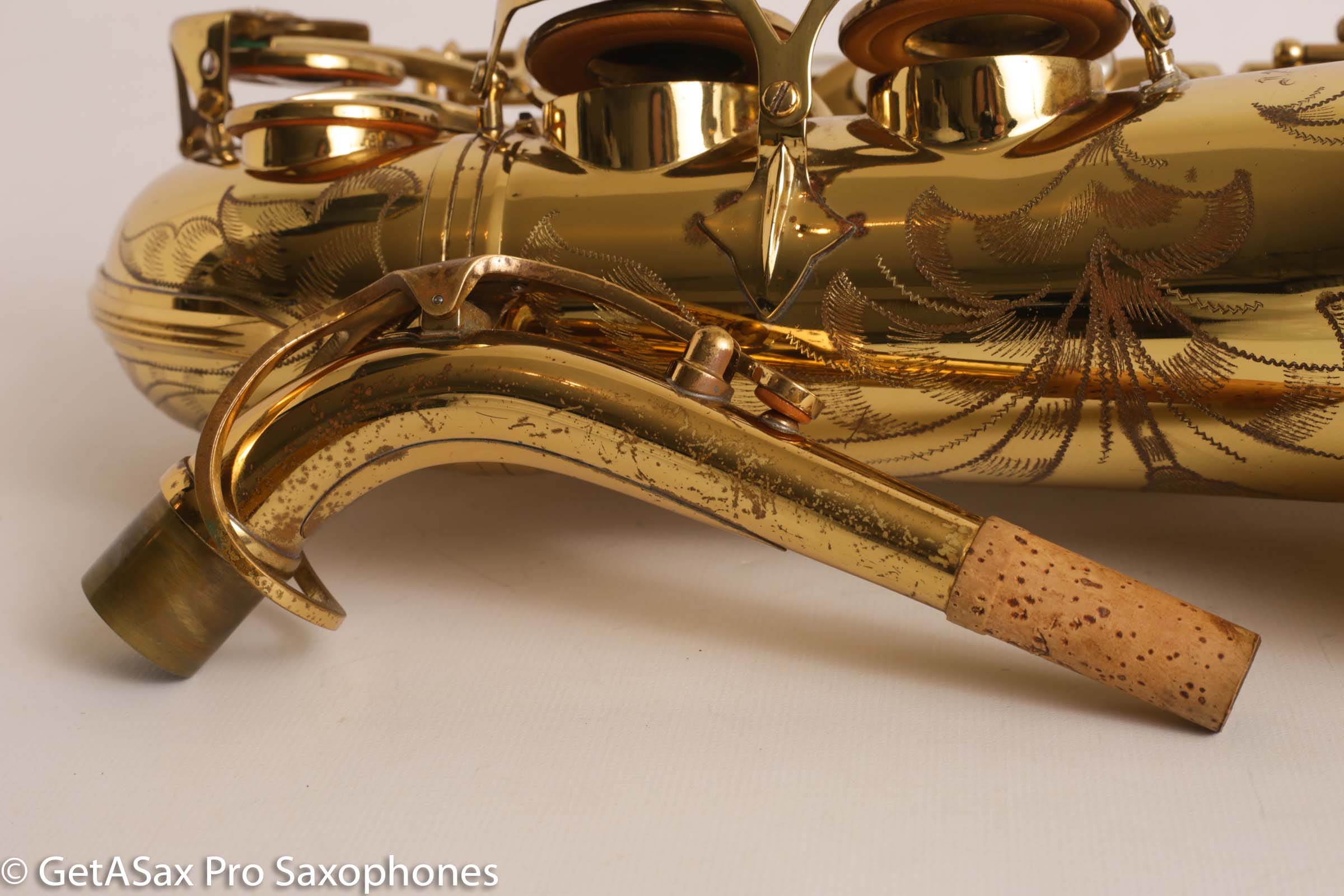 Selmer Omega Alto Saxophone Good Condition - www.GetASax.com