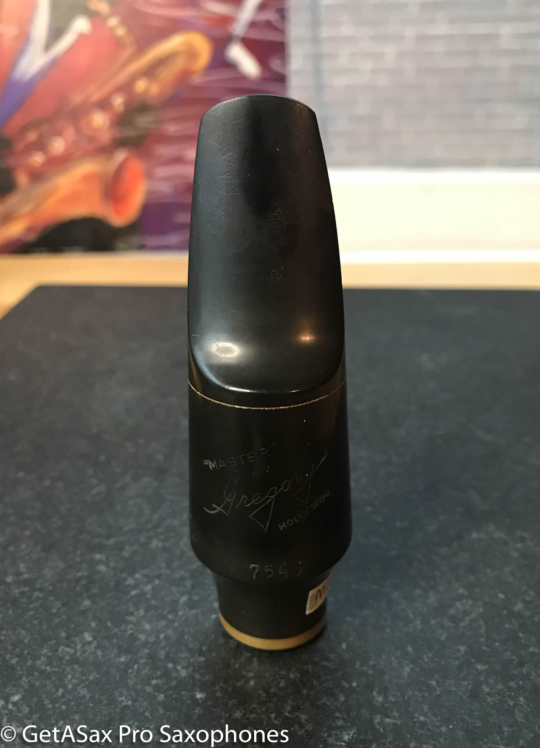 M.C. Gregory “Master” Hollywood Tenor Saxophone Mouthpiece 5A 20M