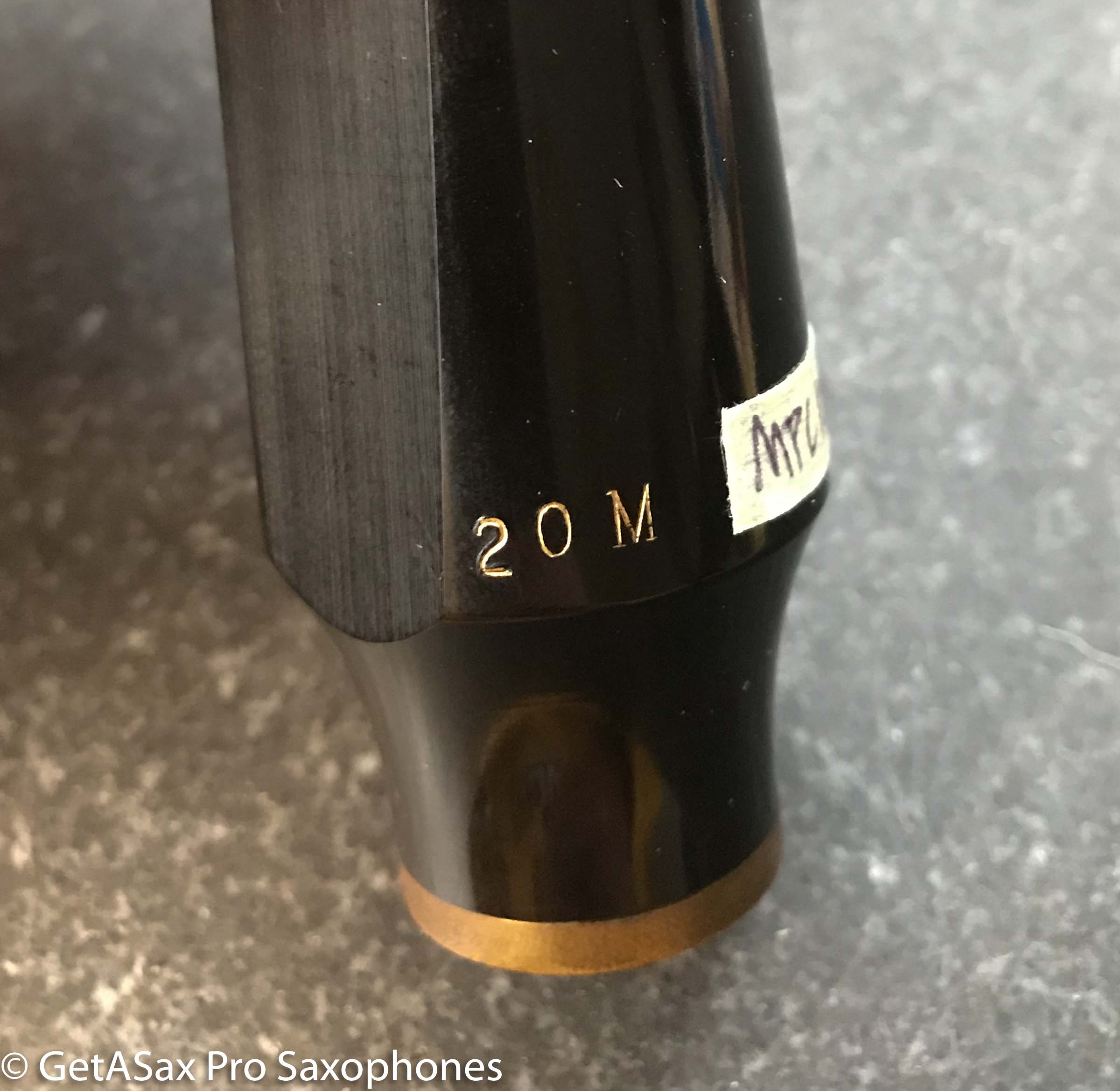 M.C. Gregory “Master” Hollywood 6A 20 Tenor Saxophone Mouthpiece New