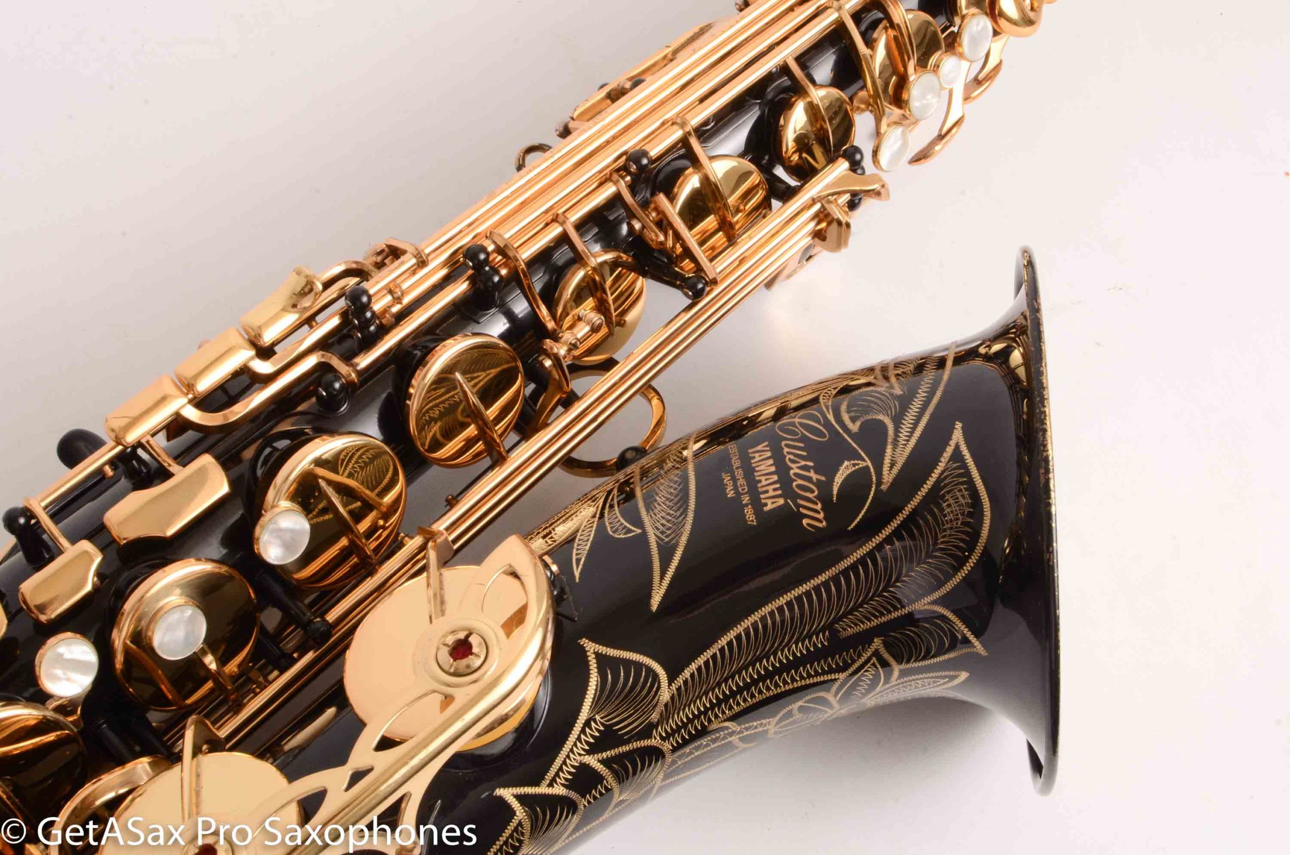 Yamaha YTS875B Black Lacquered Custom Tenor Saxophone Very Good