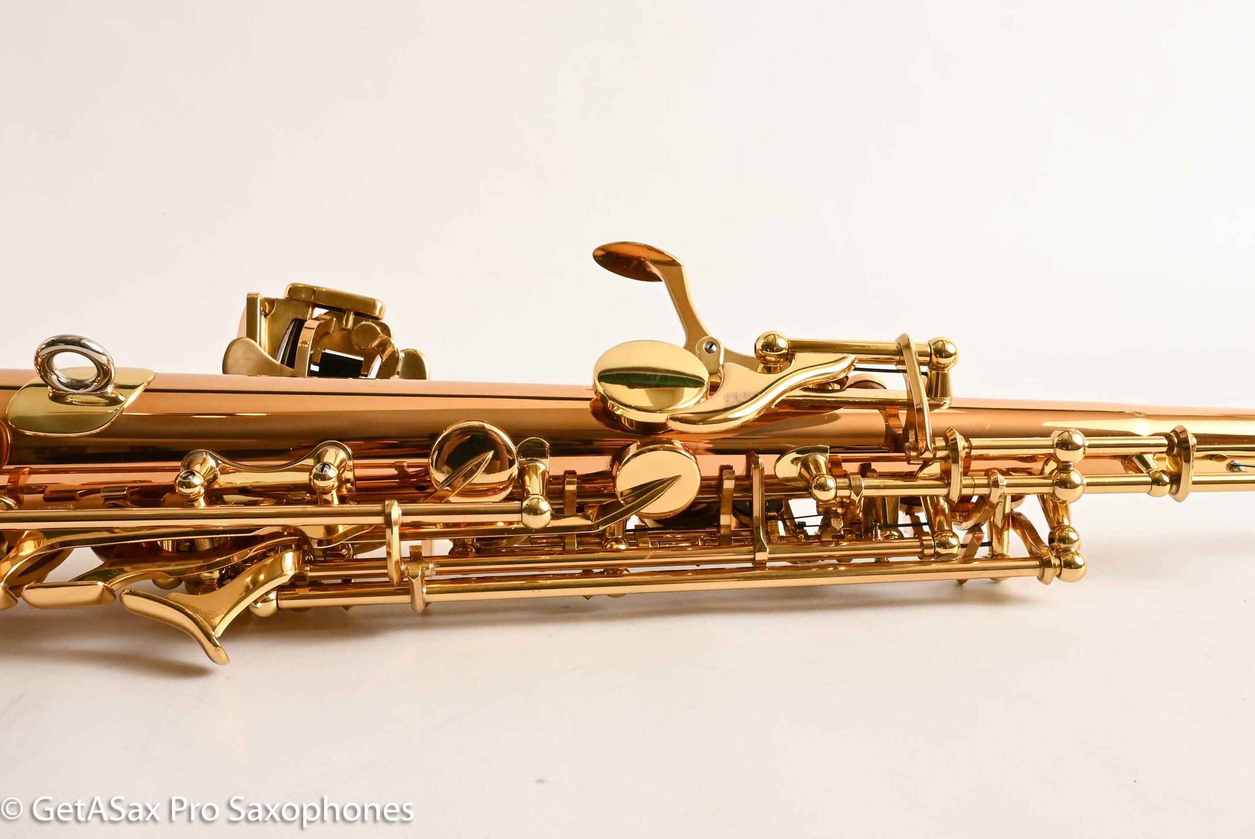 長谷川 彰一 REFLETS SYMPHONIQUES 650X750 Yanagisawa SWO2 Professional Solid Bronze Soprano Near Mint