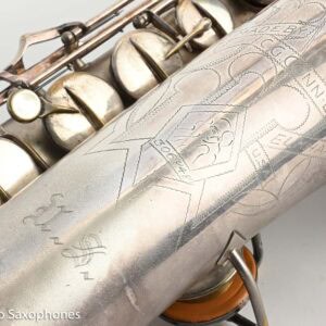 Conn 10M Pre-war Original Silver Plate Recent Overhaul Plays Great! 306848