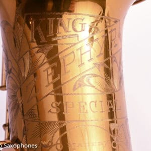 King Zephyr Special Alto Near Mint Matt Stohrer’s Personal Horn Fresh Overhaul! 223117