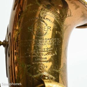 Selmer Mark VI Alto 1958 Original Lacquer American Engraved Fair Condition 75697