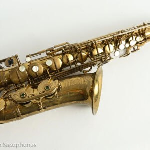 Selmer SBA Alto 1949 American Engraved Factory Relacquer Good Pads 37819