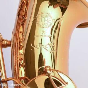 Selmer Supreme Alto Near Mint Original Condition 842487